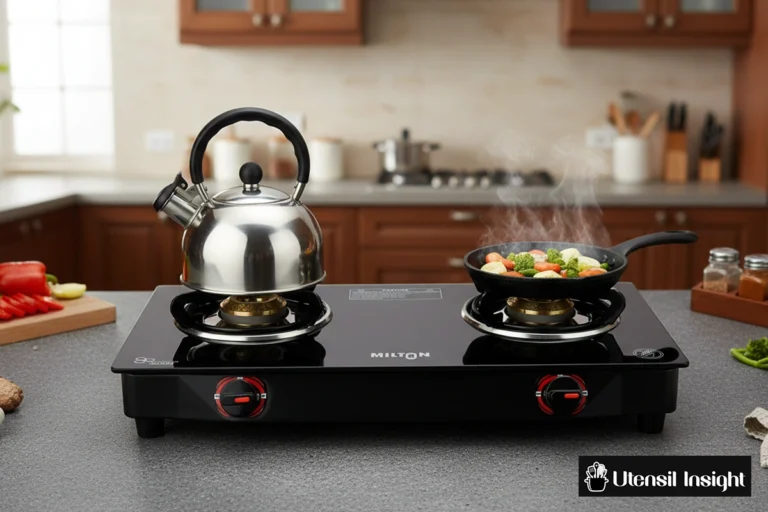 Top 6 Best 2 Burner Gas Stoves in India: Glass Top & Stainless Steel 4 2 burner gas stove